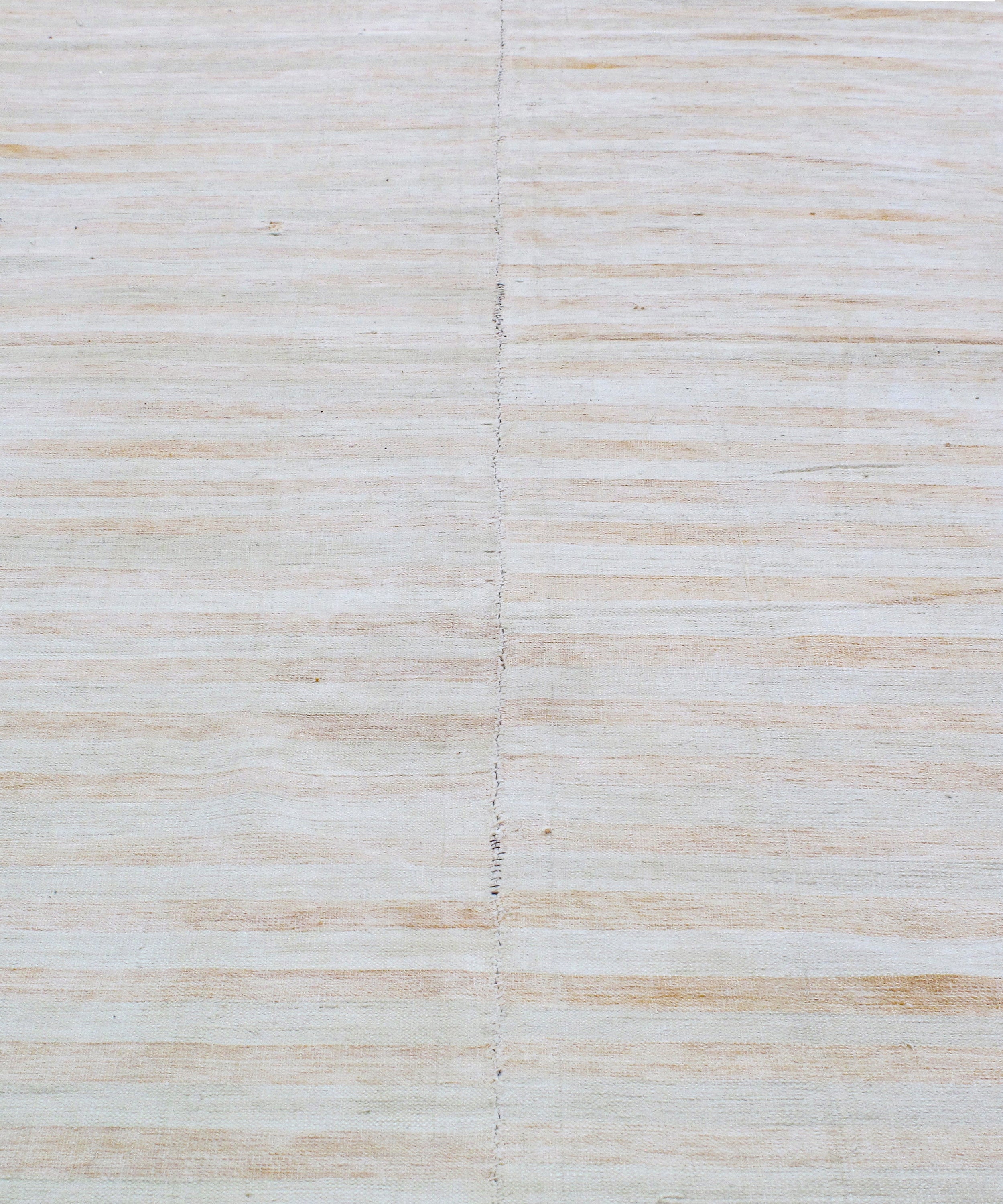 Ivory Sand Stripe Flatweave Rug