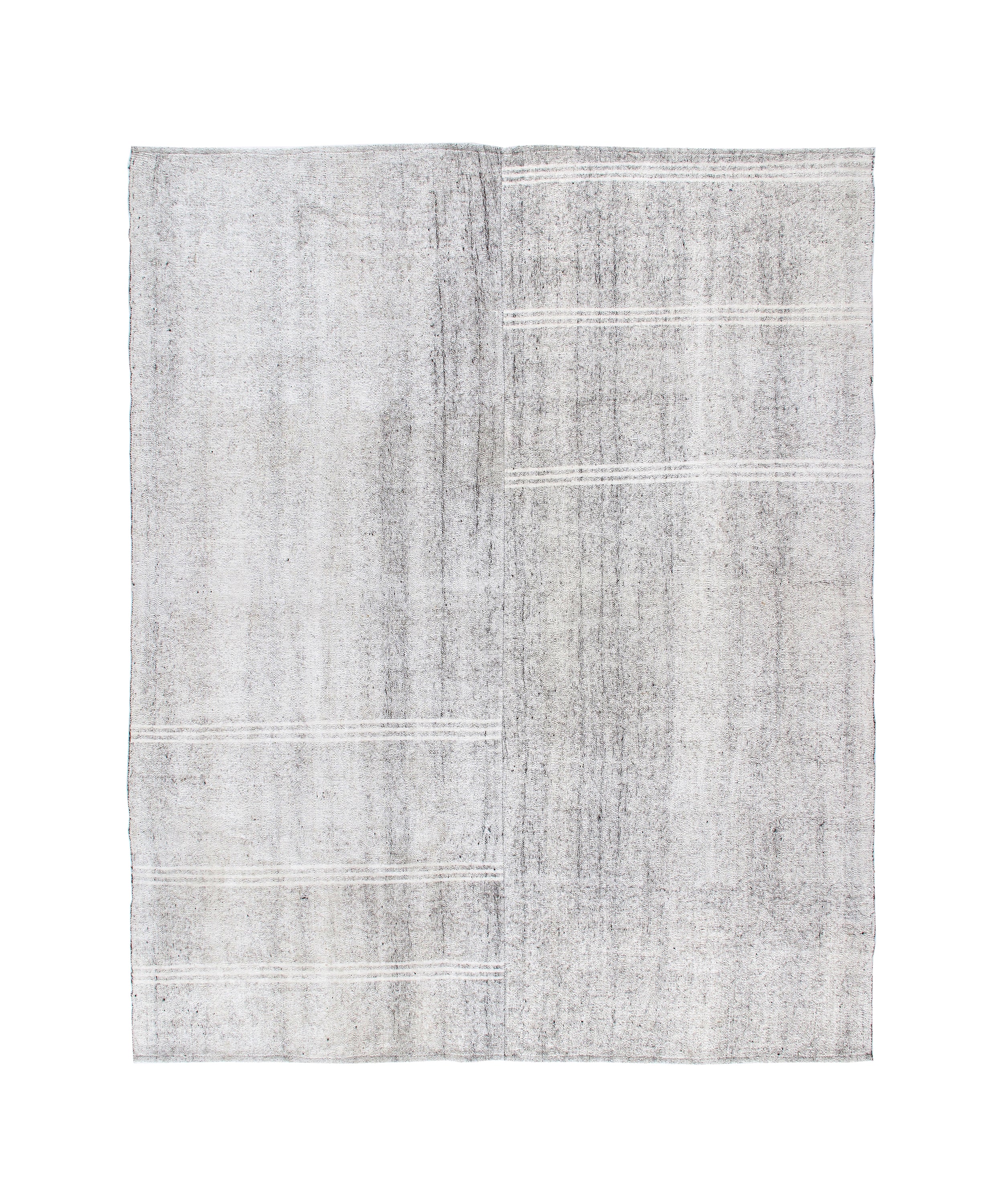 Ivory & Ash Contemporary Flatweave Rug