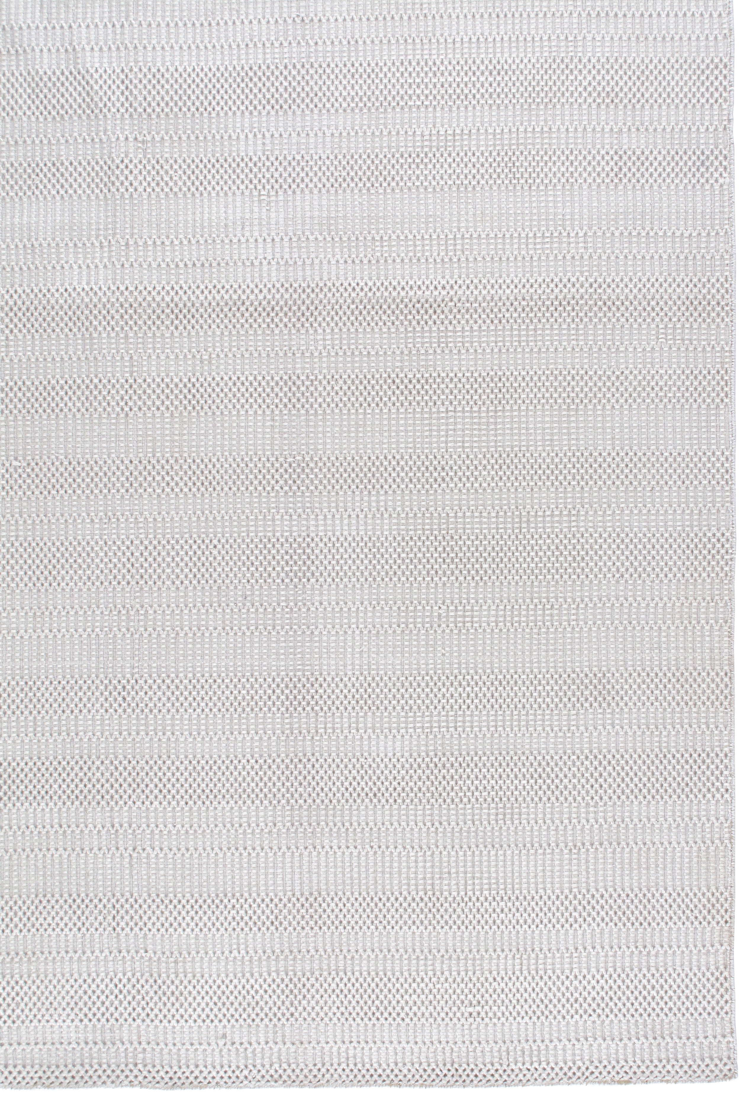 Minimalist Ivory Flatweave with Subtle Horizontal Texture