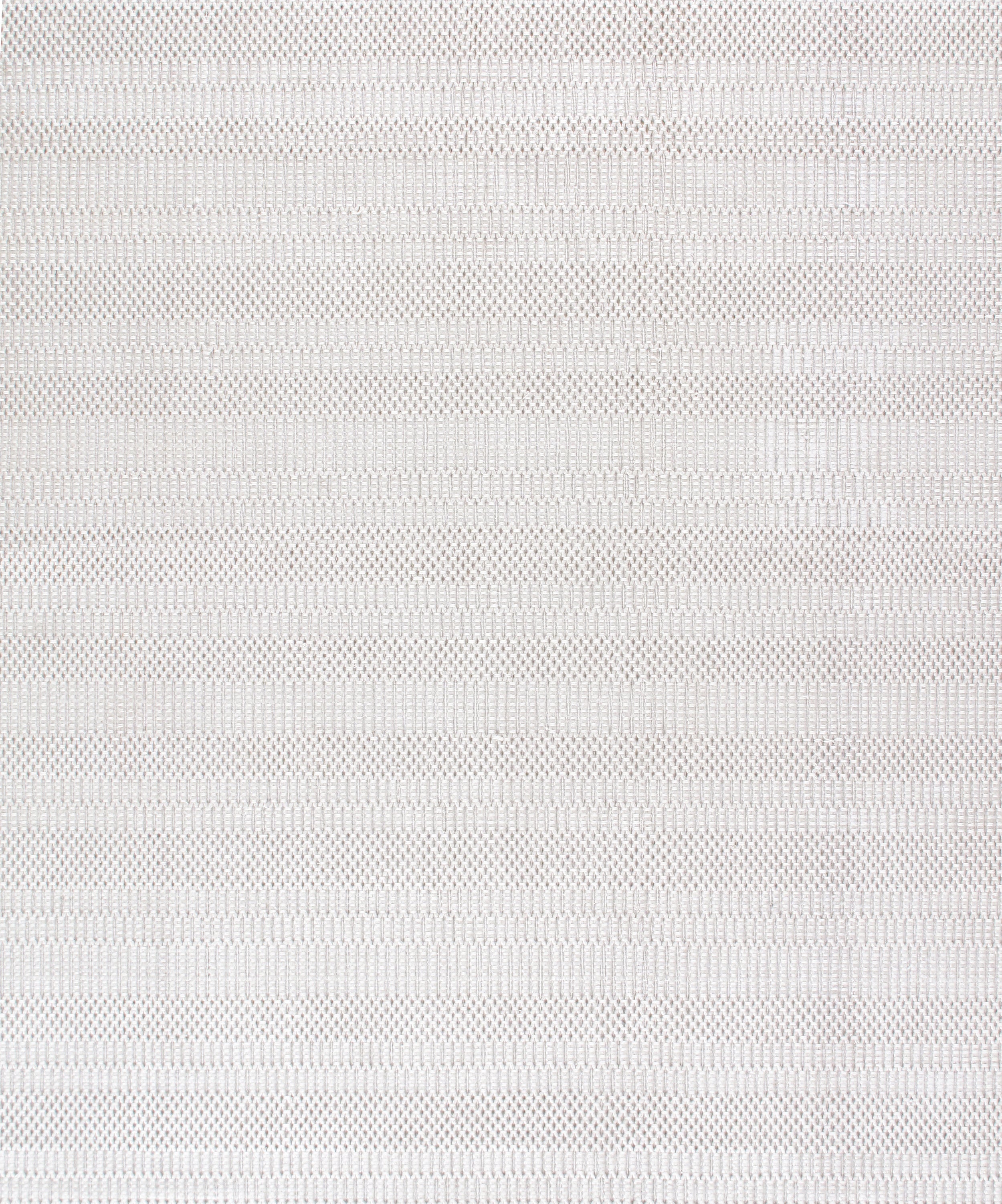 Minimalist Ivory Flatweave with Subtle Horizontal Texture