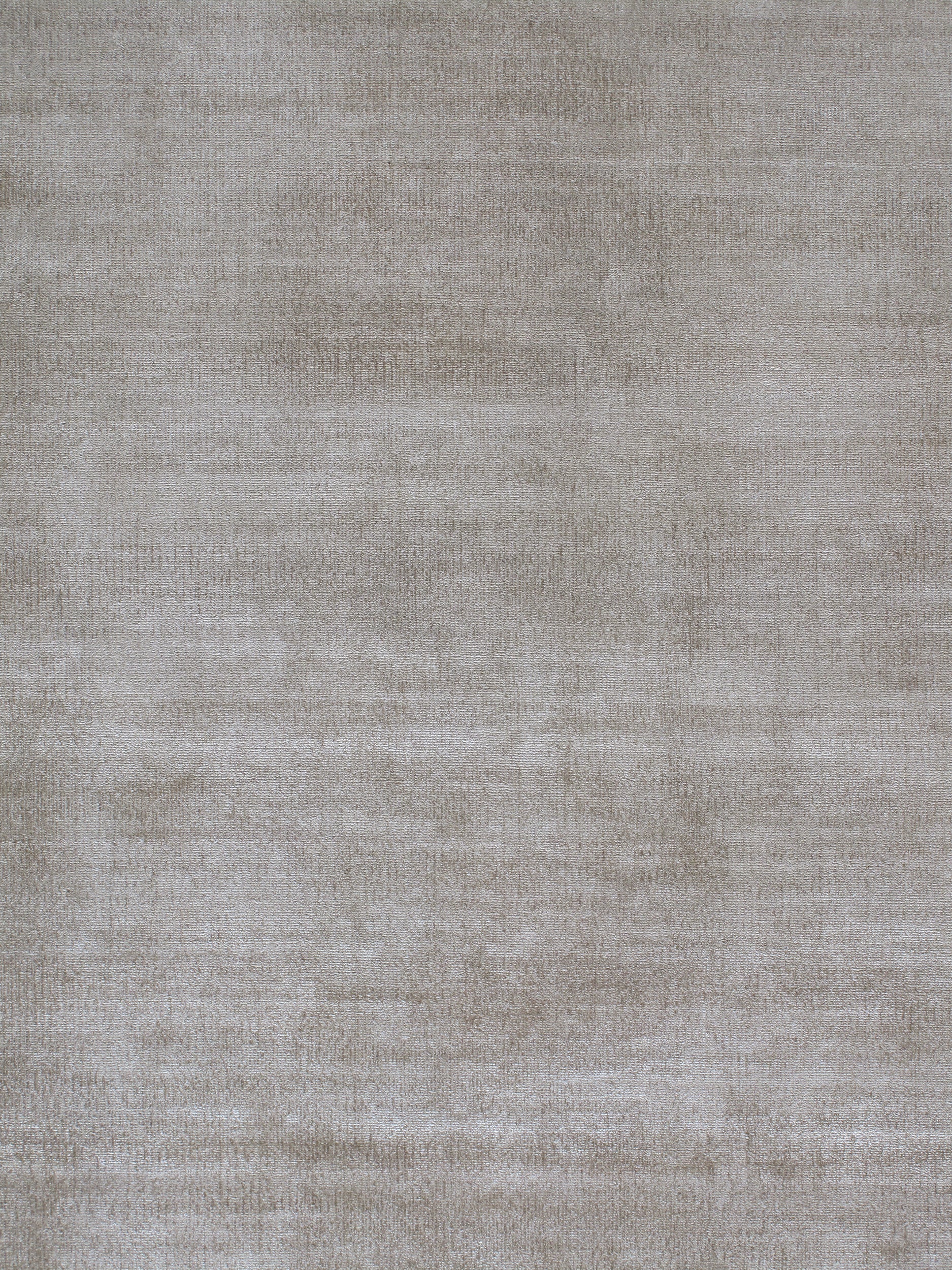 Handwoven Solid Wool Rug in Warm Greige and Sand Tones