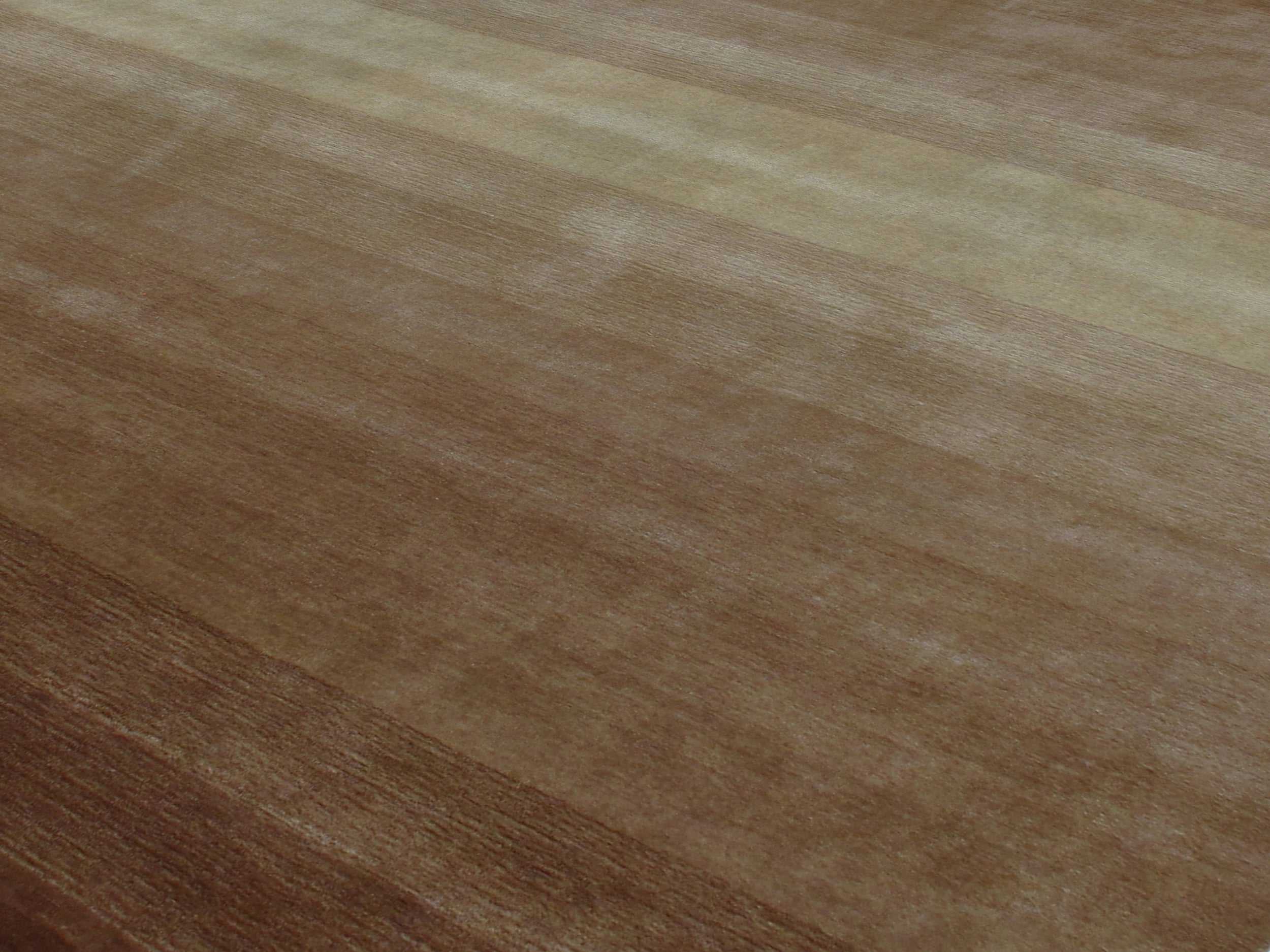 Warm Earth Gradient Wool Rug in Mocha, Clay, and Sandstone