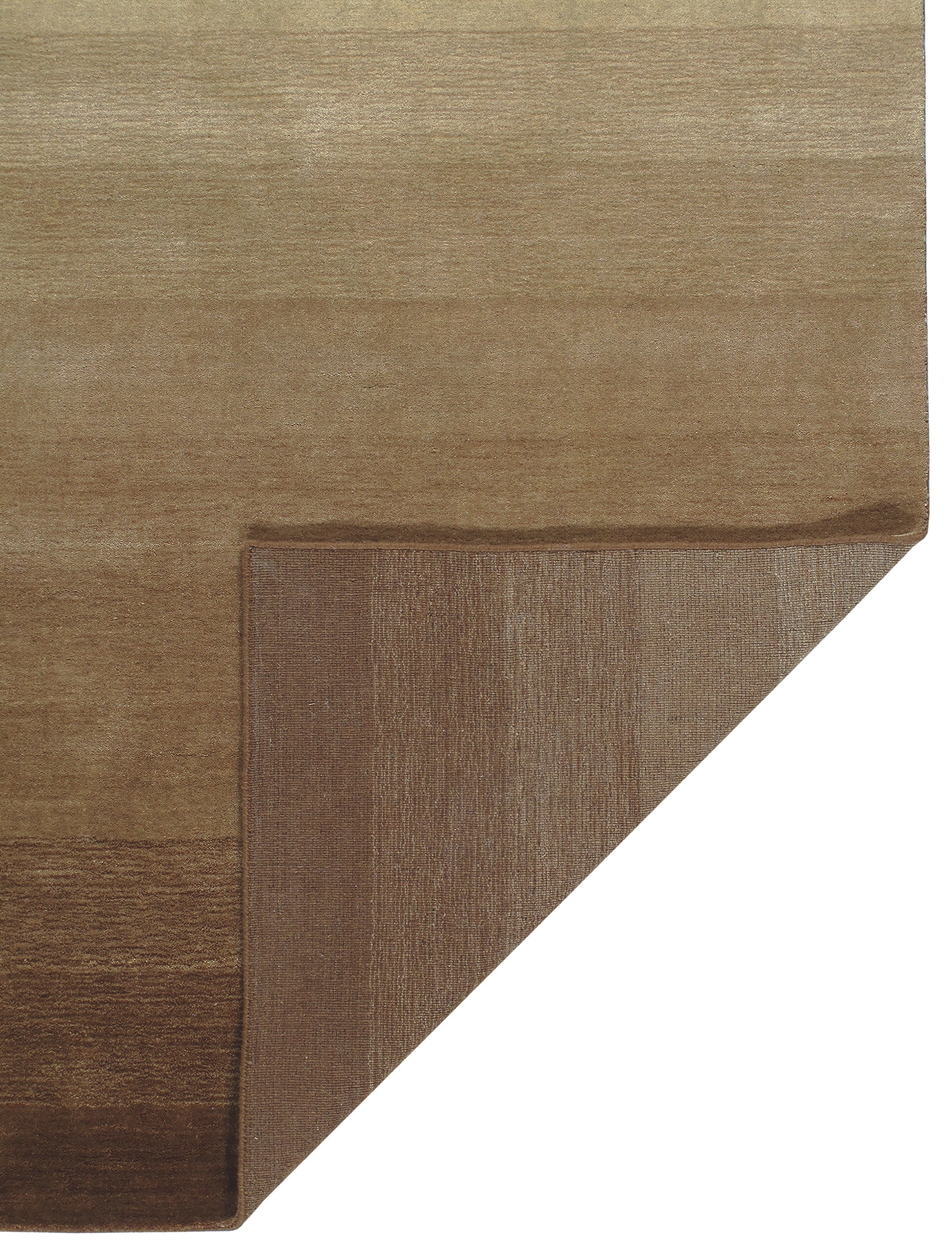 Warm Earth Gradient Wool Rug in Mocha, Clay, and Sandstone