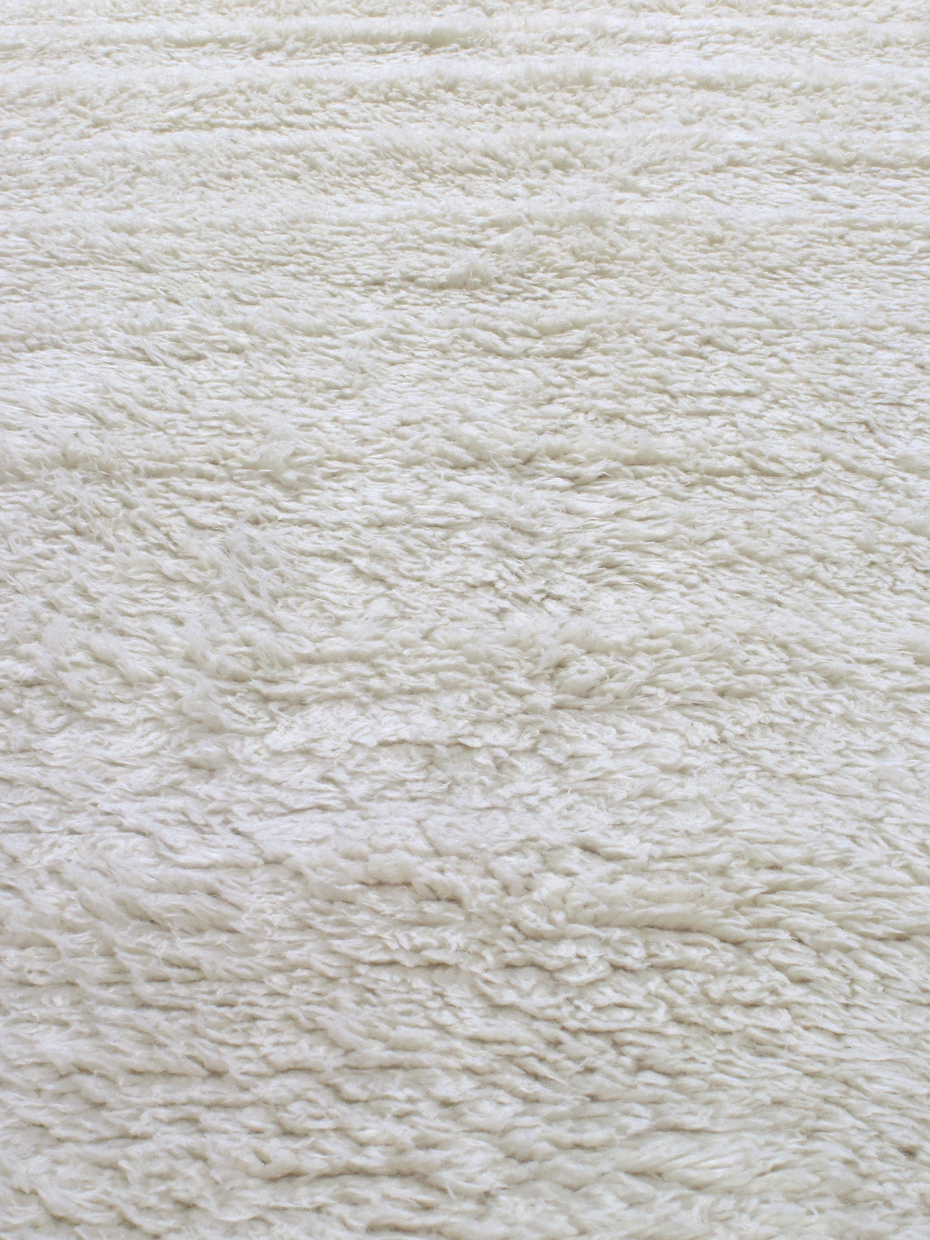 Ivory Shag Wool Rug – Luxe Handwoven High-Pile Carpet