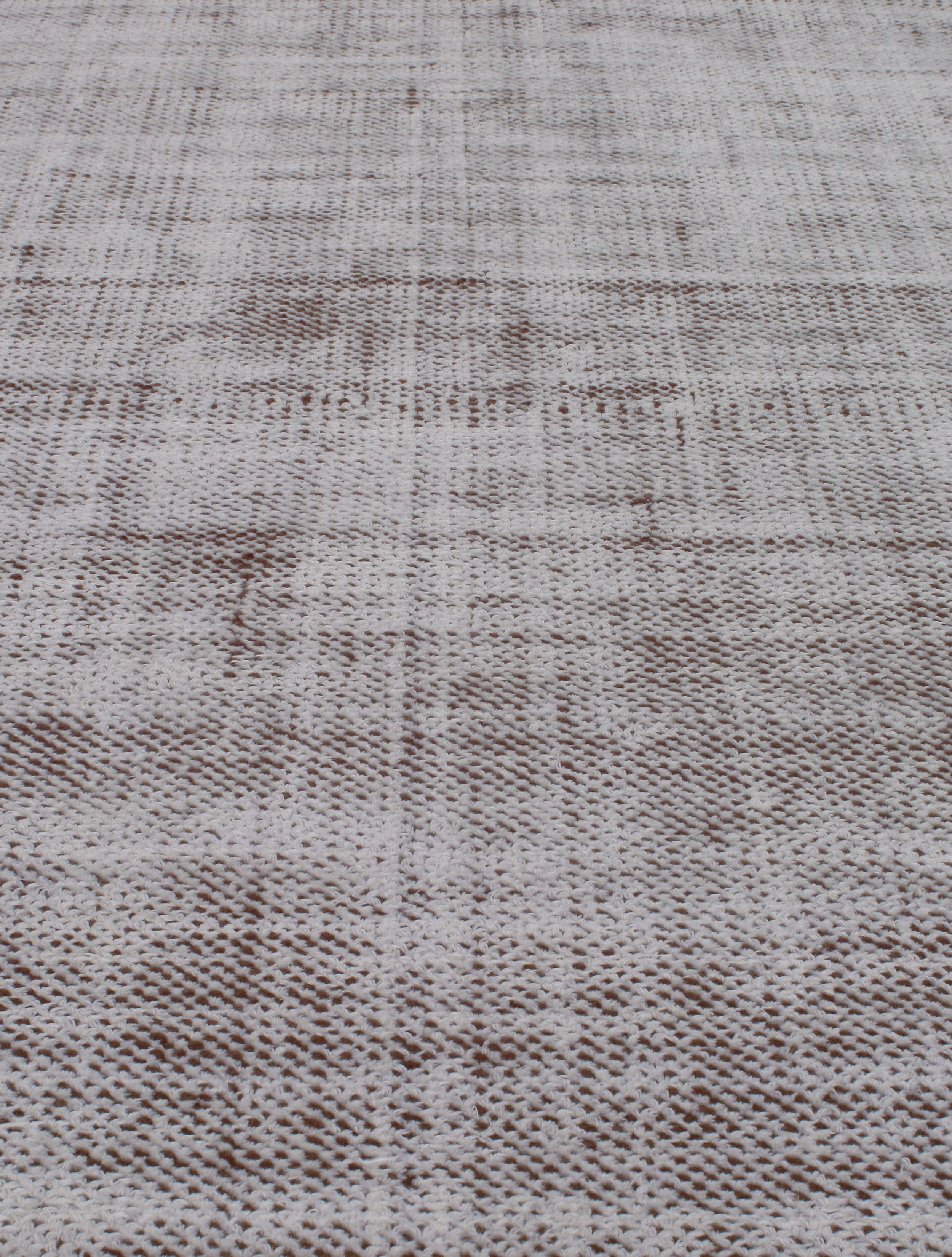 Handwoven Textural Rug in Heathered Charcoal and Ash Grey