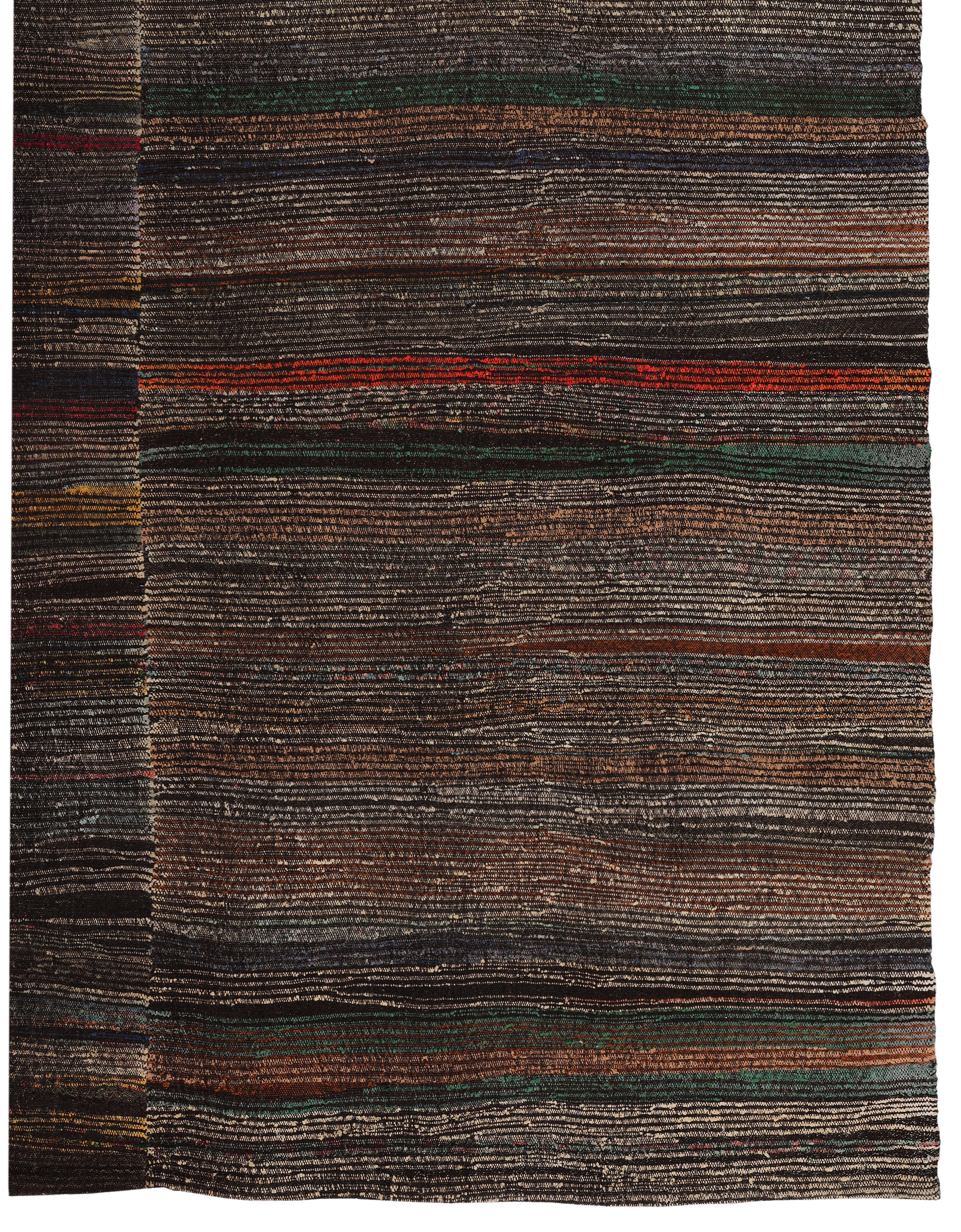 Vintage-Inspired Flatweave in Earth, Garnet, and Charcoal