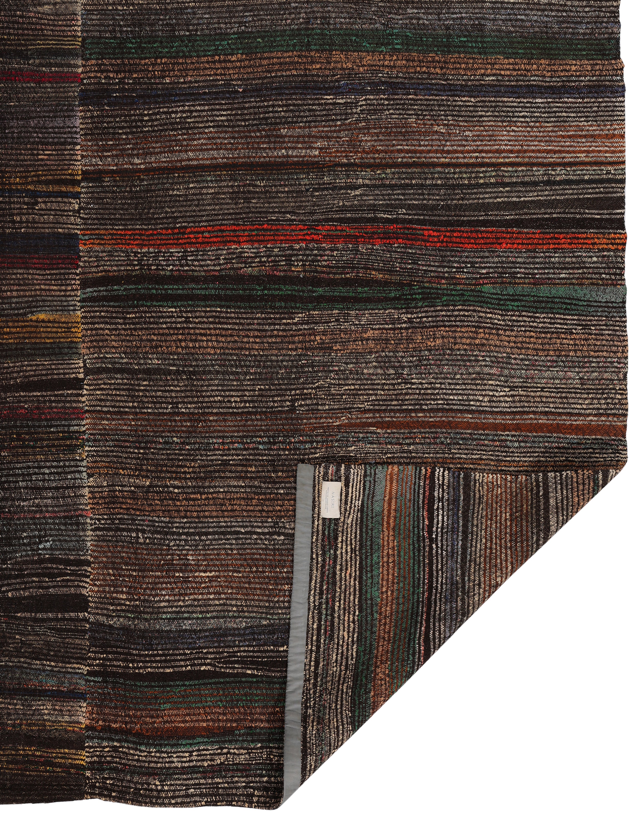 Vintage-Inspired Flatweave in Earth, Garnet, and Charcoal