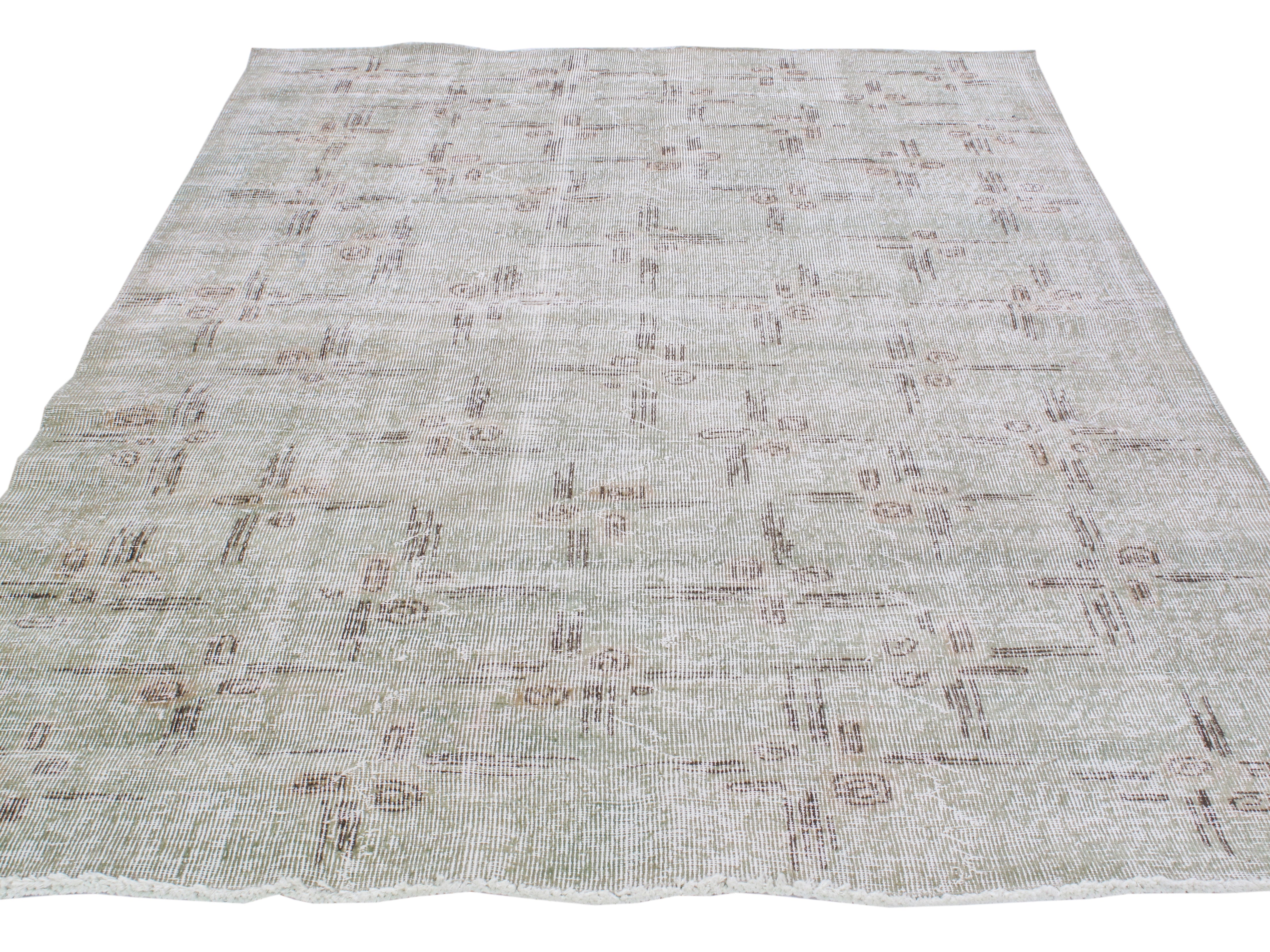 Handwoven Textural Stripe Rug in Soft Neutral Tones