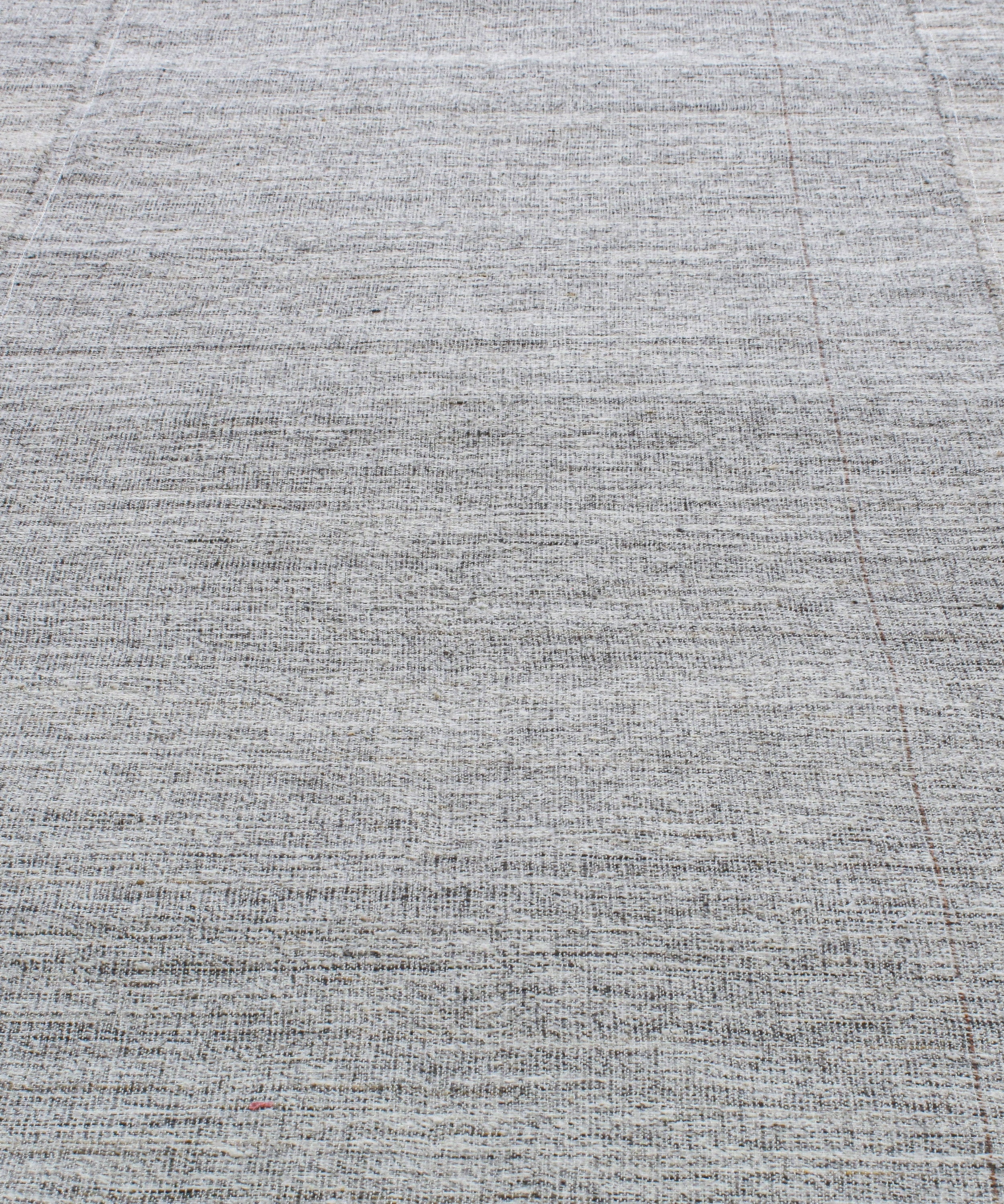 Modern Neutral Flatweave Rug with Tonal Block Pattern